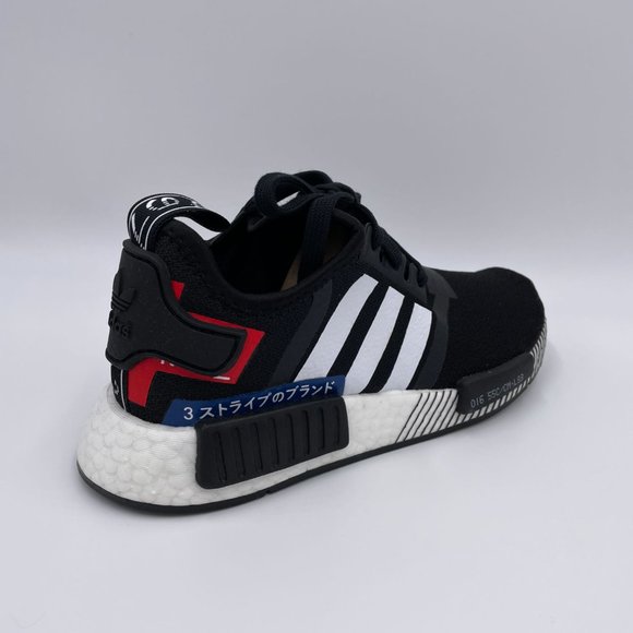 Adidas NMD R1 Black / White Womens Shoes - Picture 8 of 8